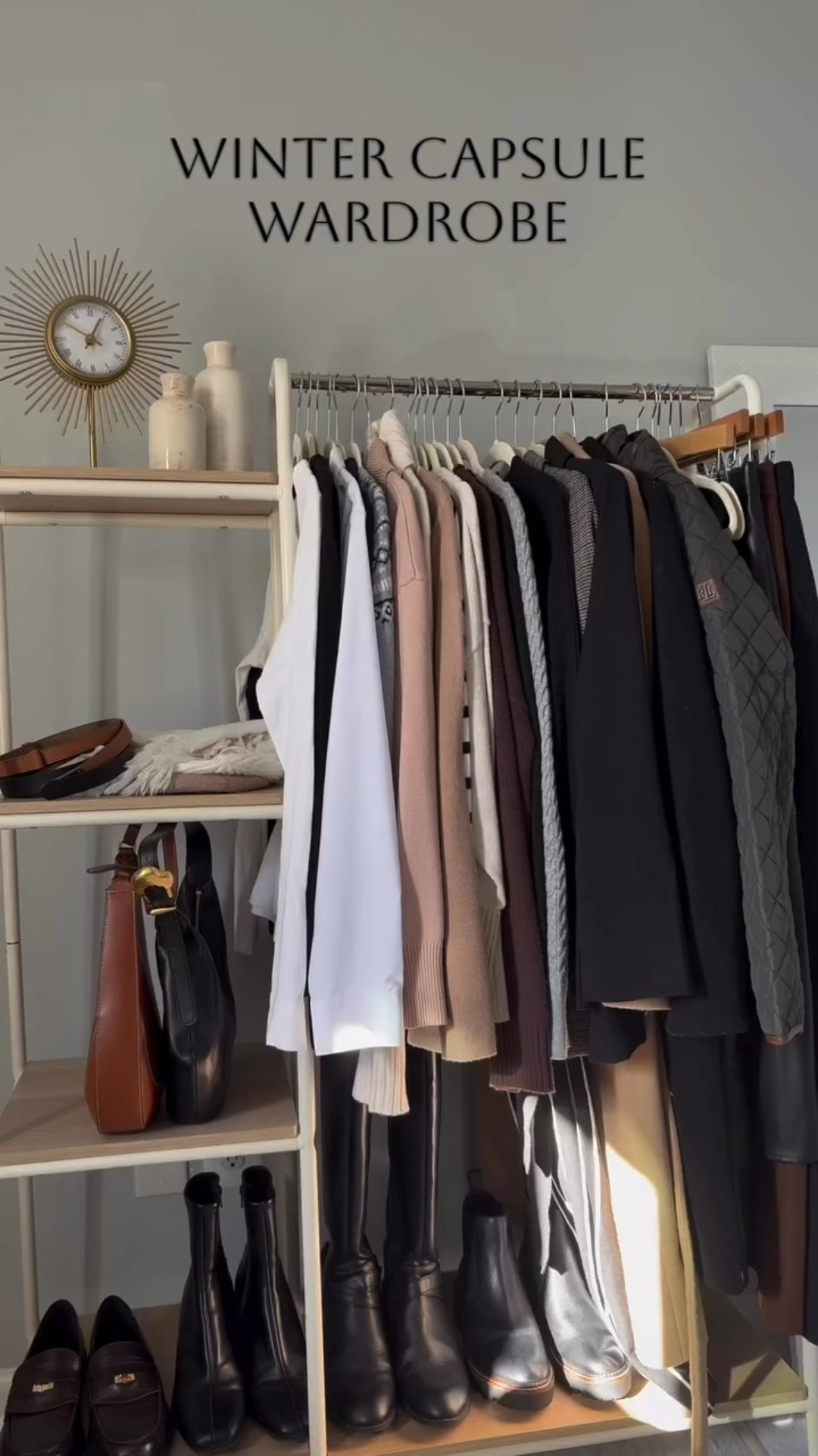 Winter capsule wardrobe, neutral outfits, winter outfits, puffet jacket, wool coat, pants, workwear, sweater, cardigan, boots 

#LTKootd #LTKOver40 #LTKSeasonal