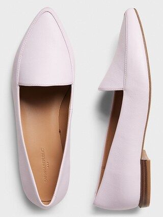 Textured Pointed Toe Loafer | Banana Republic Factory