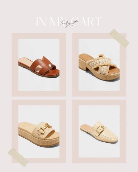 Target shoe finds ✨ brown Hermes dupe sandals, loafers, spring sandals 

#LTKshoecrush #LTKfindsunder50 #LTKxTarget