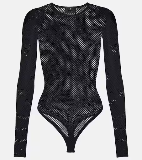 x RHW Web wool-blend bodysuit | Mytheresa (US/CA)