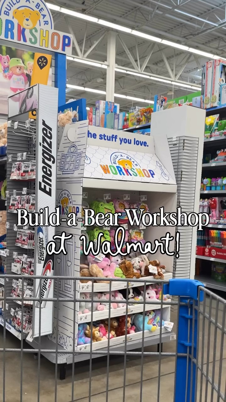 Build-a-Bear at Walmart?!! And Bluey Build a Bear! 🐻 This is the cutest thing ever and they have little surprise bags that are only $5! Follow + comment “SHOP” for a link! (make sure you’re following to receive it) ✨ & if you love Holiday finds and gift ideas, follow along for more!