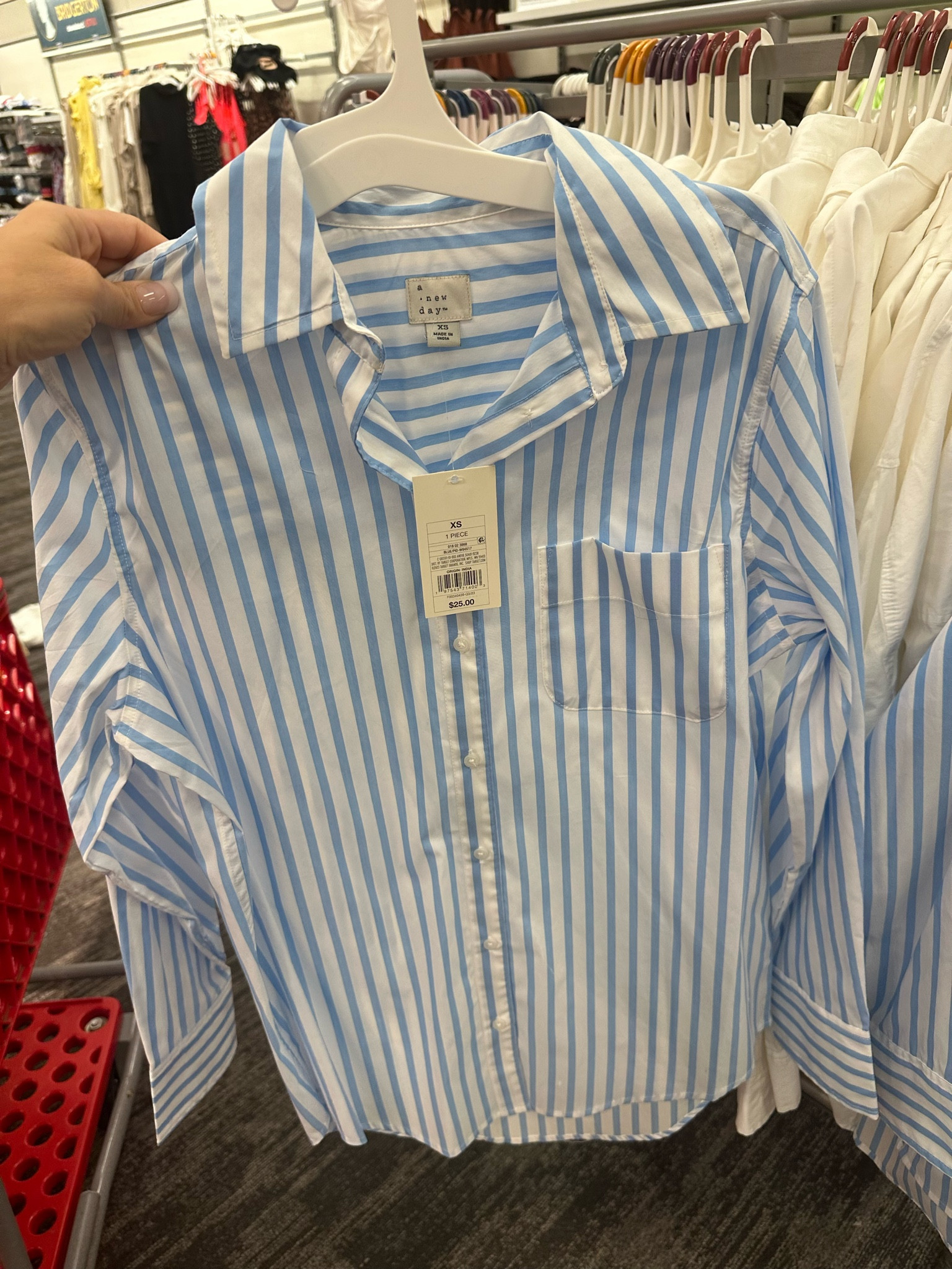 Target boyfriend tailored long sleeve shirt ! 

#LTKFindsUnder50 #LTKFindsUnder100 #LTKStyleTip