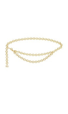 Lele Sadoughi Chain Belt in Gold from Revolve.com | Revolve Clothing (Global)