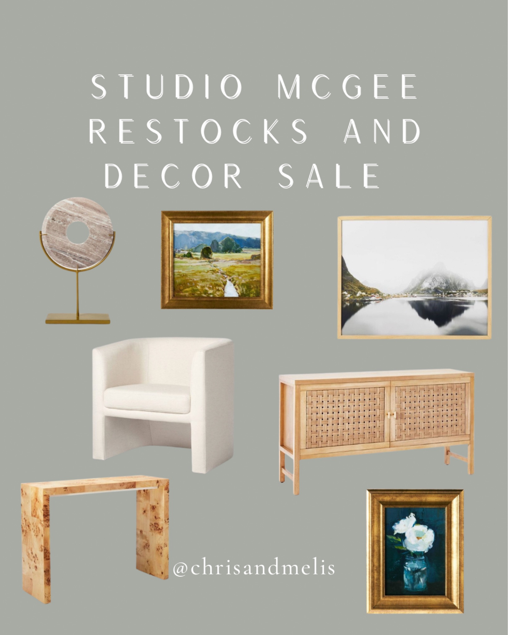 Studio McGee restocks! All of the home decor (wall art and decorative objects) is still 20% off!

Living room, console table, wall art, framed art, shelf decor, living room furniture, accent chair, bedroom decor; entryway table. 


#LTKsalealert #LTKhome #LTKunder50