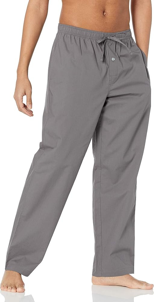 Amazon Essentials Men's Straight-Fit Woven Pajama Pant | Amazon (US)