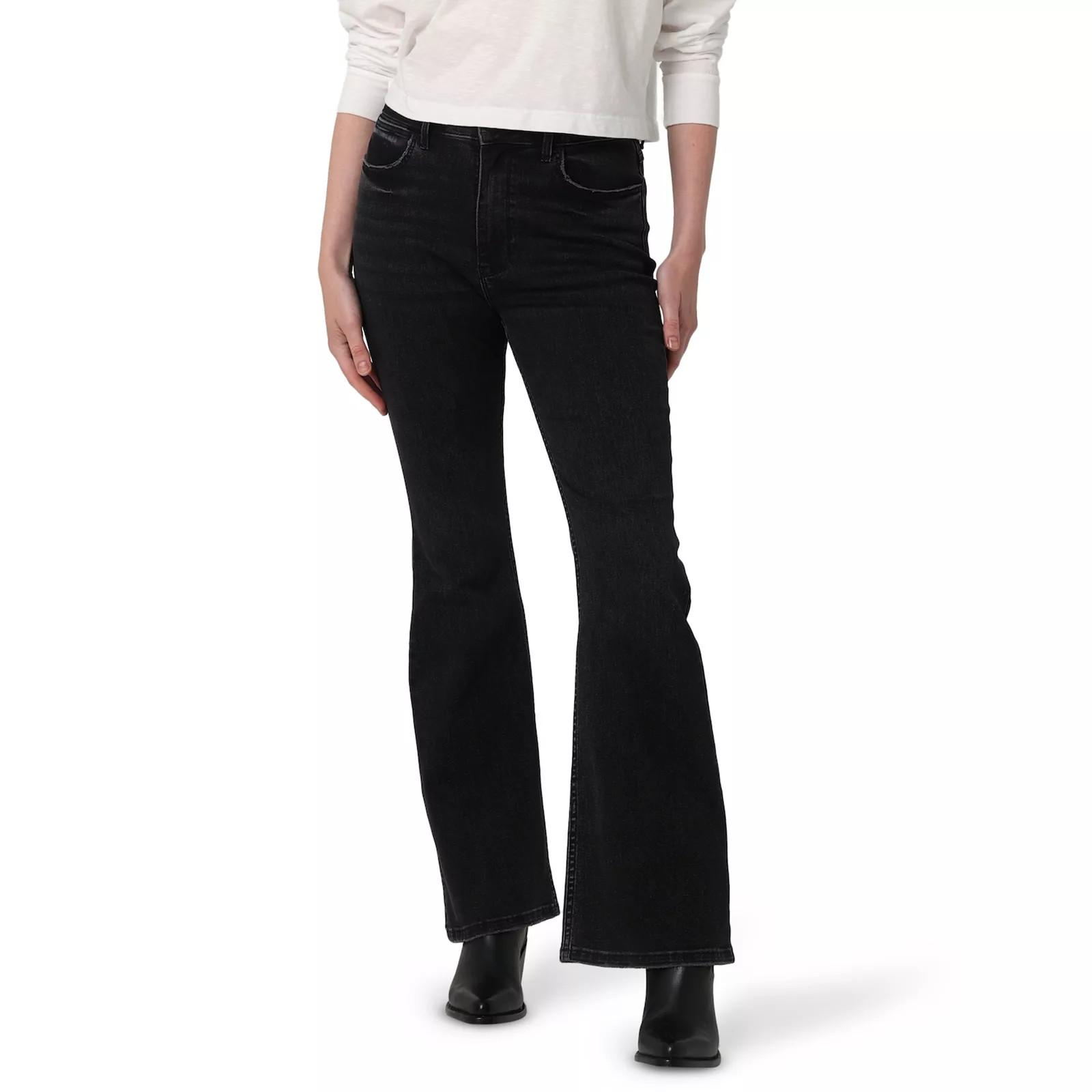 Women's Wrangler Stretch Flare Jeans and Corduroy, Size: 8X32, Oxford | Kohl's