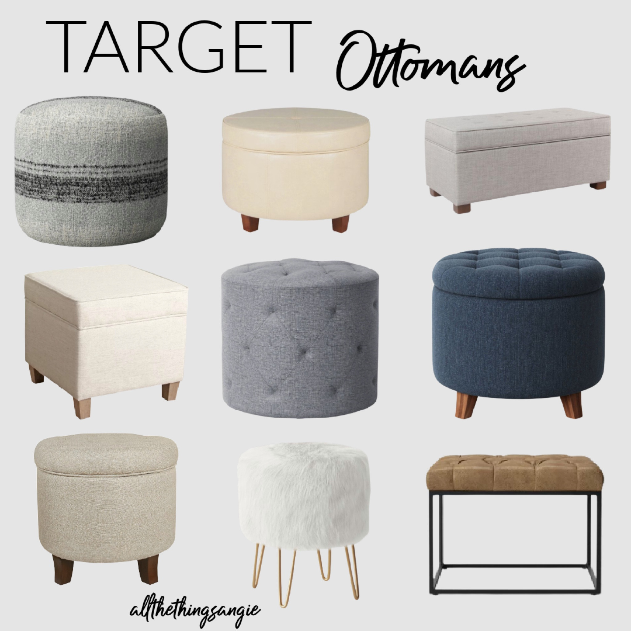 Target ottomans 

#targetfind #targethome #target #home #homedecor #ottoman

#LTKsalealert #LTKhome #LTKFind