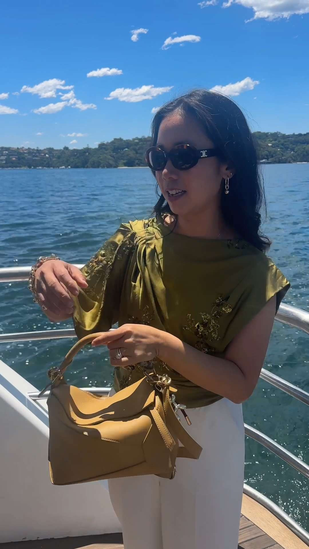 Size 8 in my Scanlan Theodore top, I've linked similar versions of my trousers as they're old season, my Bared loafers and Celine sunglasses are linked too  

 #LTKaustralia #LTKstyletip #LTKpetite