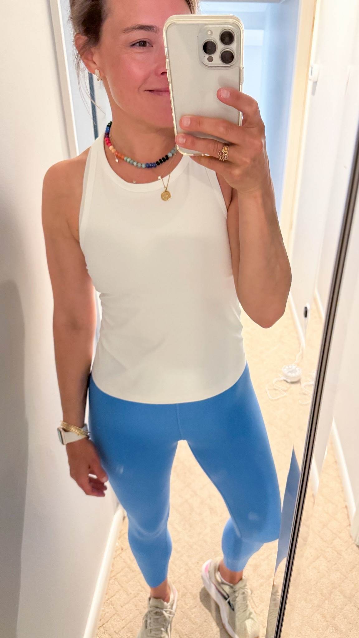 Workout in Lululemon this summer! 
Top :10
Leggings: 10 

#LTKActive #LTKOver40 #LTKMidsize