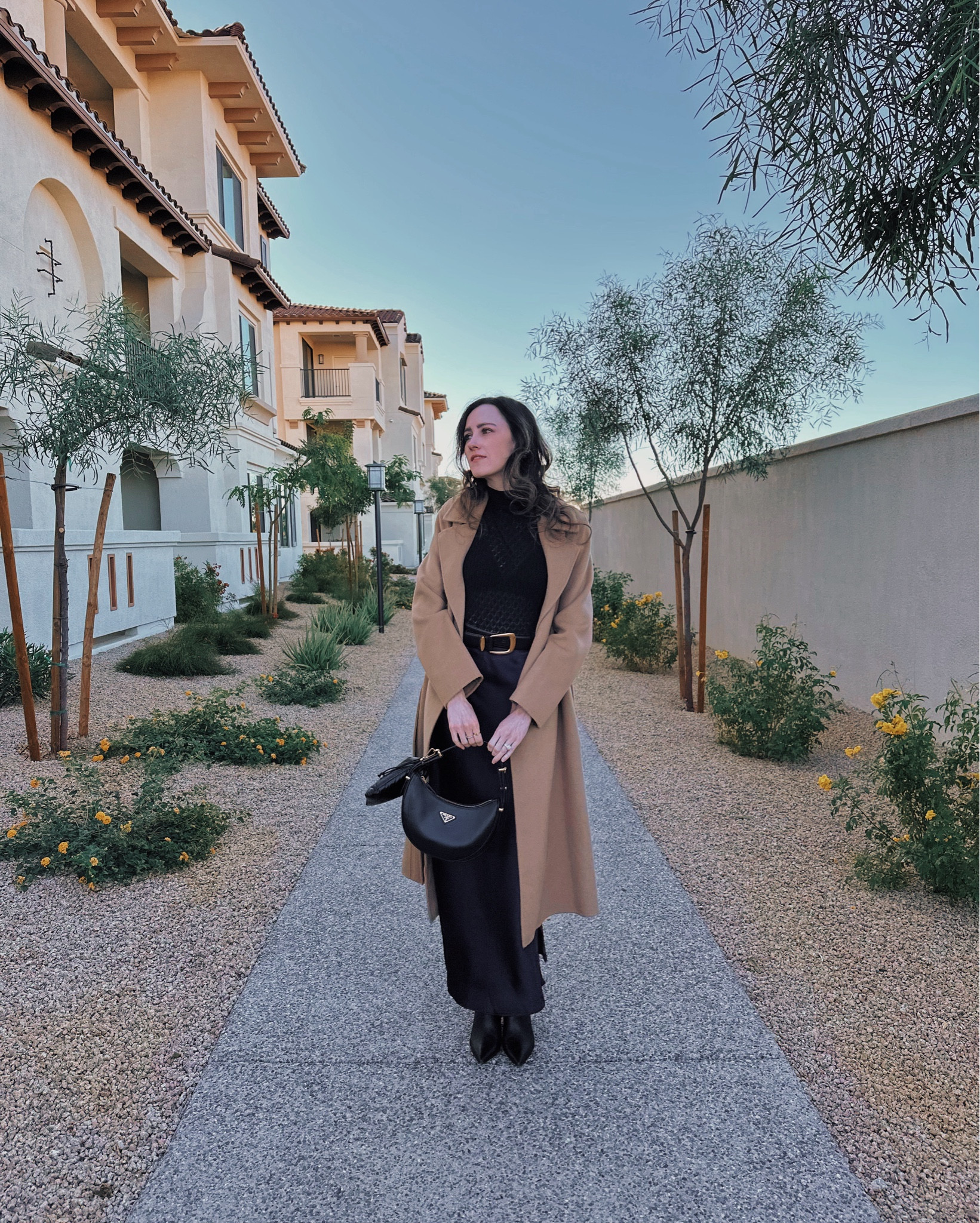 This coat is a ✨DREAM✨ You may recall my coat debacle a few months back when I was deciding between this one and a more boxy silhouette, but I would choose this style again & again! Love that it’s more of a classic shape with the belted sash - a closet staple x 100! Wearing an XS

#LTKStyleTip #LTKSeasonal