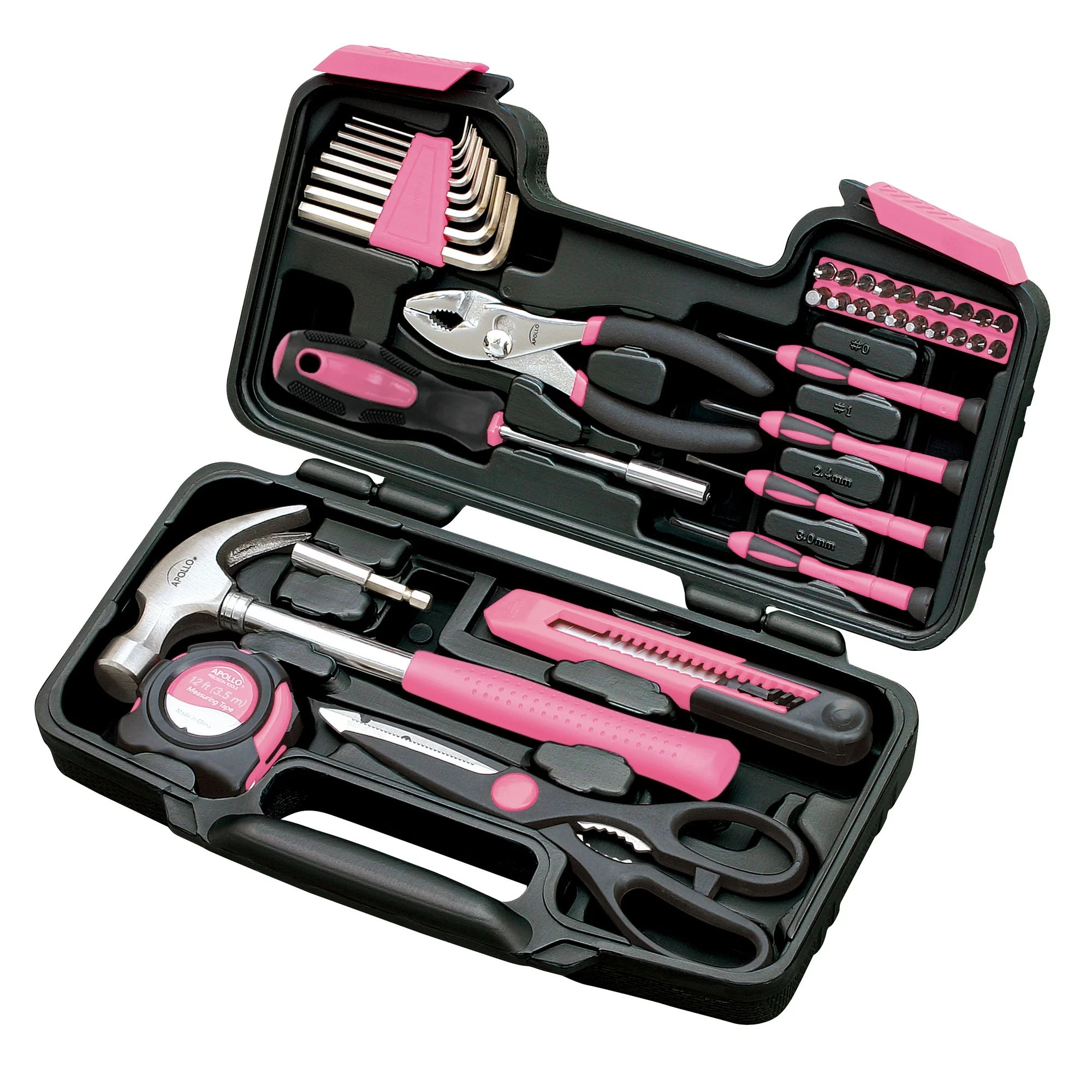 Apollo DT9706P 39-Piece Tool Set, Pink | Walmart (US)