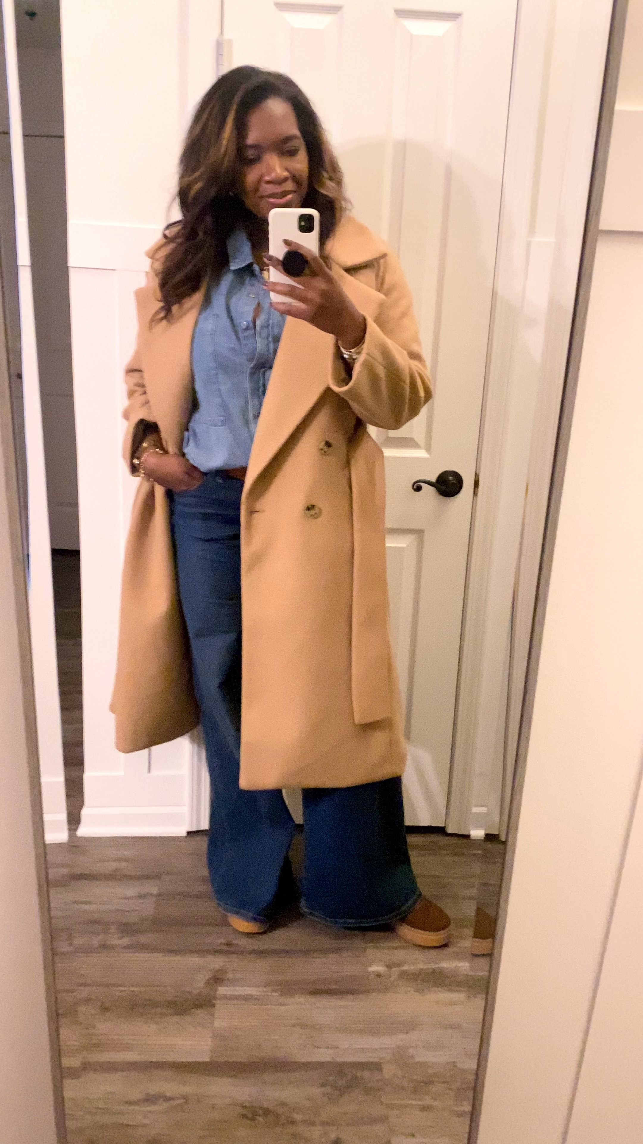 Long tan coat for winter. Linked similar.

#LTKStyleTip #LTKSeasonal #LTKMidsize