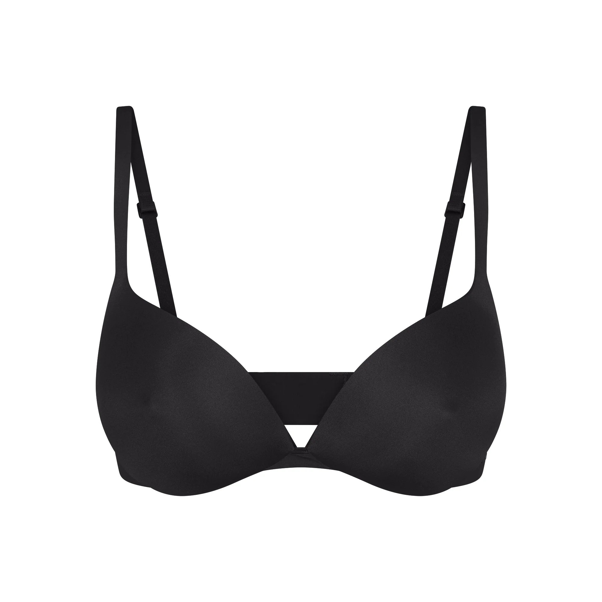 SKIMS Nipple Wireless Push-Up Bra | Black | 38DD | SKIMS Ultimate | SKIMS (US)