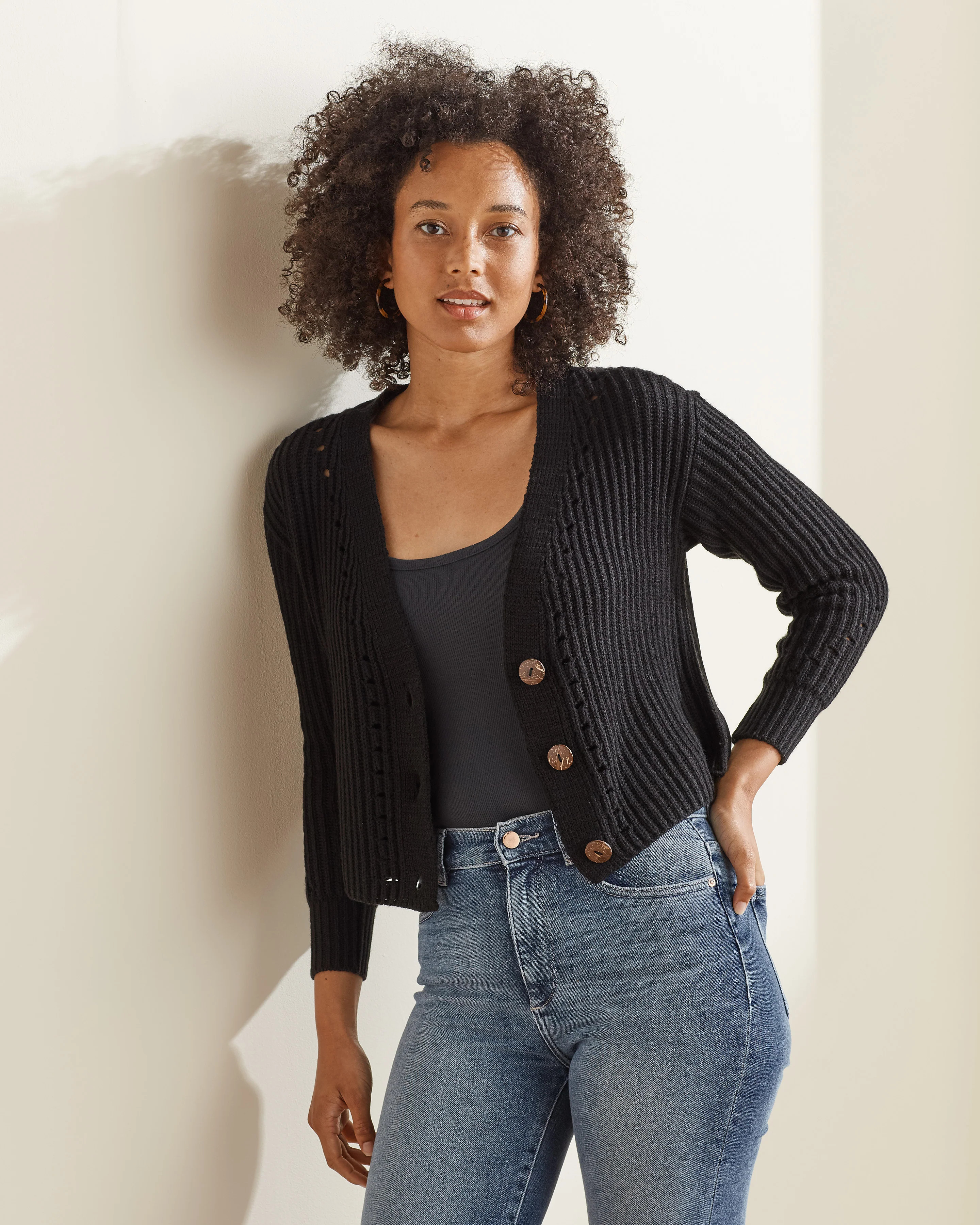 Cropped Cardigan | UpWest