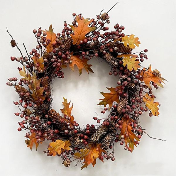 Enchanting Autumn Berry Wreath | Antique Farm House