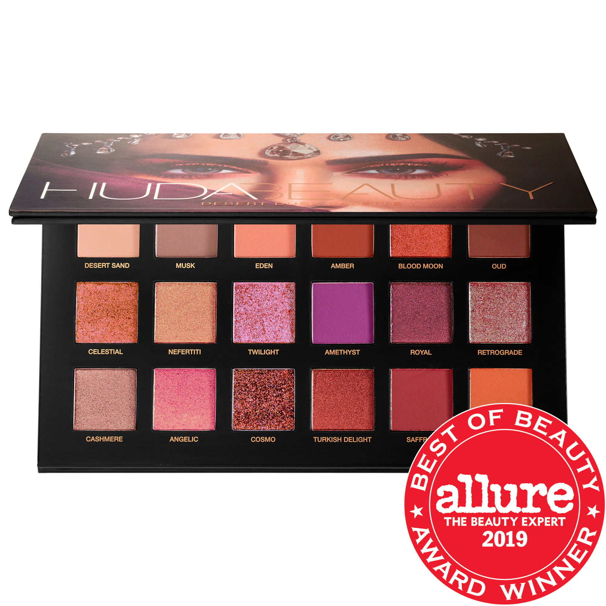 HUDA BEAUTY Desert Dusk Eyeshadow Palette 0.89 oz/ 25.2 g | Sephora (US)
