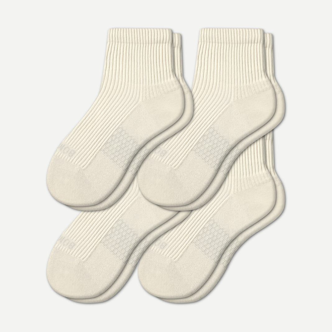 Women's Modern Rib Quarter Sock 4-Pack | Bombas Socks