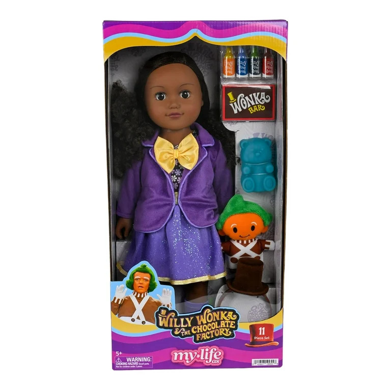 My Life As Willy Wonka Posable 18-inch Doll, Brunette Hair, Dark Brown Eyes | Walmart (US)