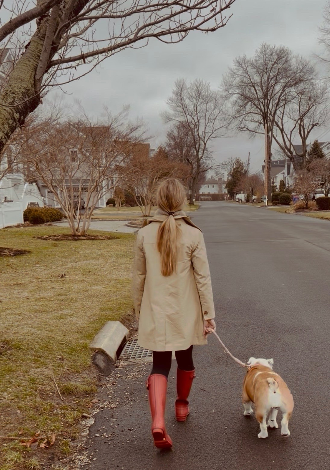 Rainy + chic OOTD ☔️