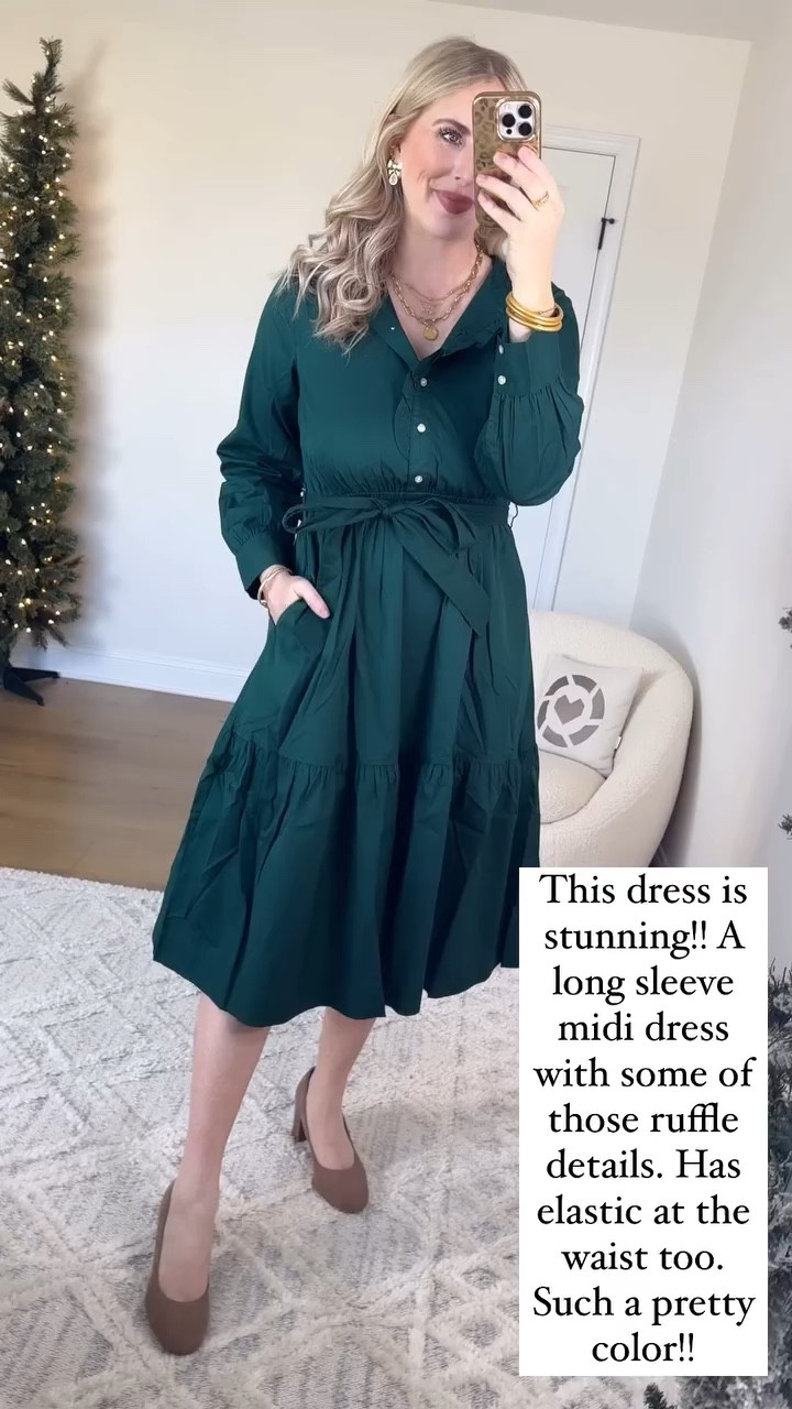 Walmart try on, Walmart outfit, Walmart fashion, Walmart new arrival, green midi dress 

Medium #LTKVideo

#LTKWorkwear #LTKFindsUnder50