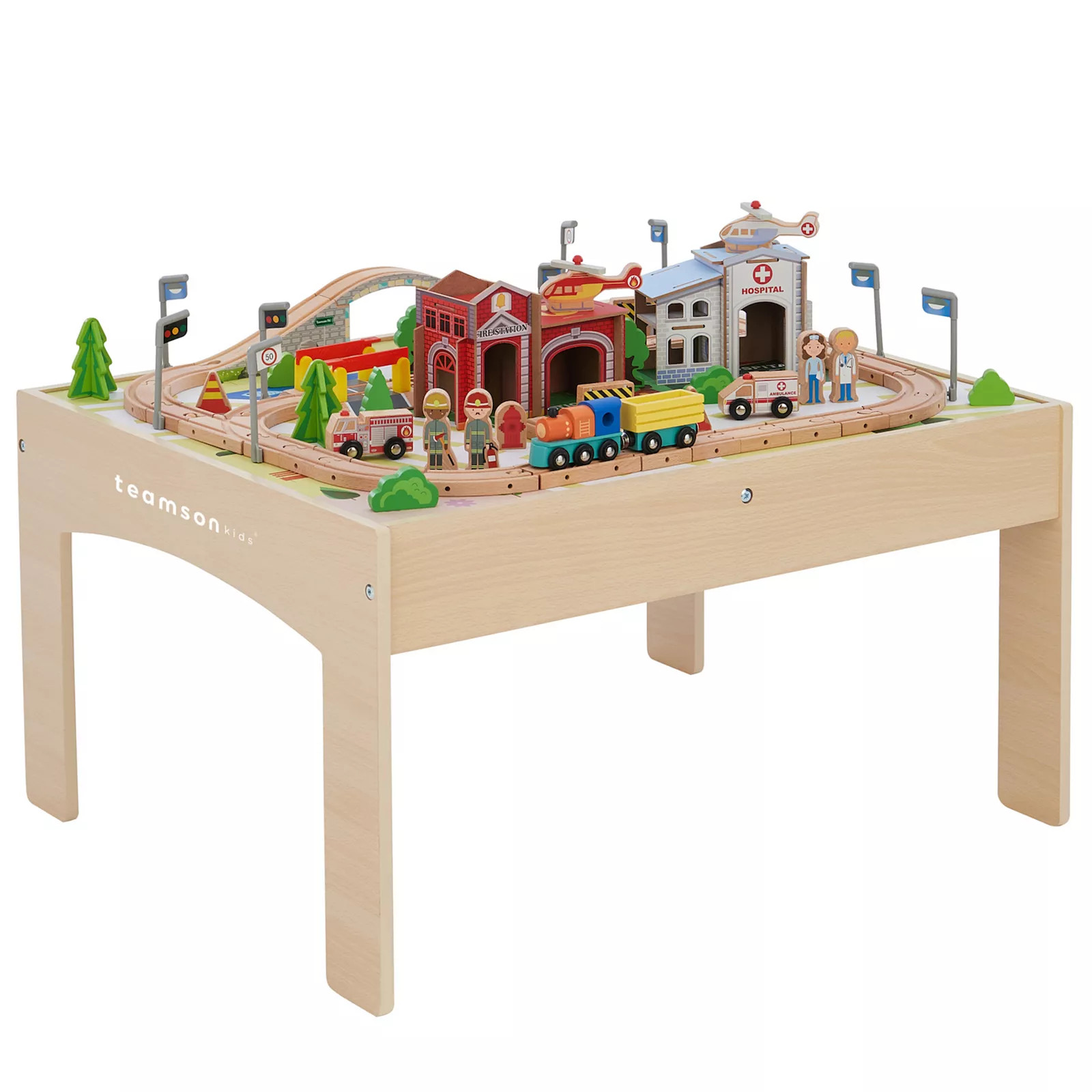 Teamson Kids Preschool Play Lab Toys Country 85-Piece Train & Table Set | Kohl's