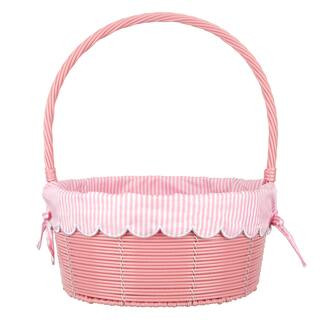 Striped Fabric Lined Easter Basket by Ashland® | Michaels Stores
