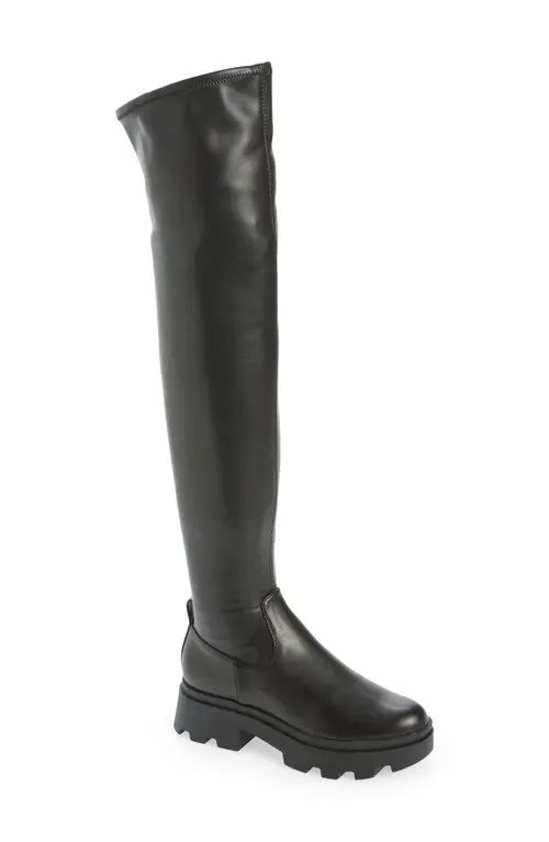 Open Edit Evie Over the Knee Boot in Black at Nordstrom, Size 7 | Nordstrom