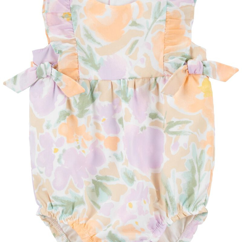 Baby Floral Bubble Romper | Carter's