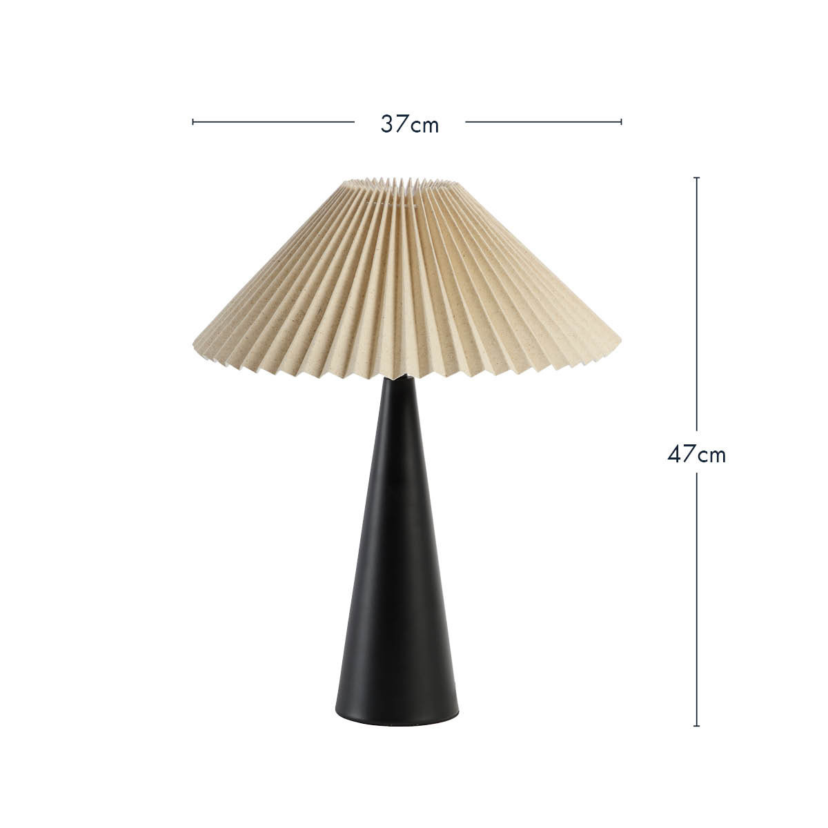 Henrik 47cm Table Lamp [MUSLHENTL25] | Pillow Talk AU