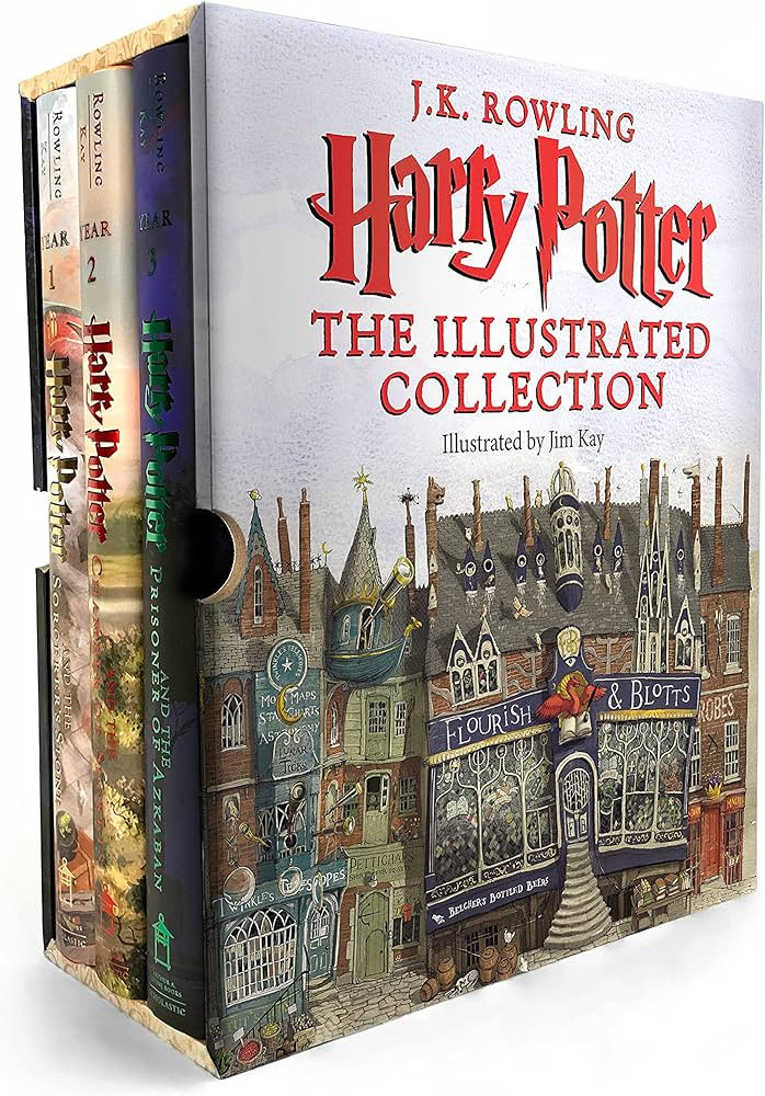 Harry Potter: The Illustrated Collection (Books 1-3 Boxed Set) | Amazon (US)