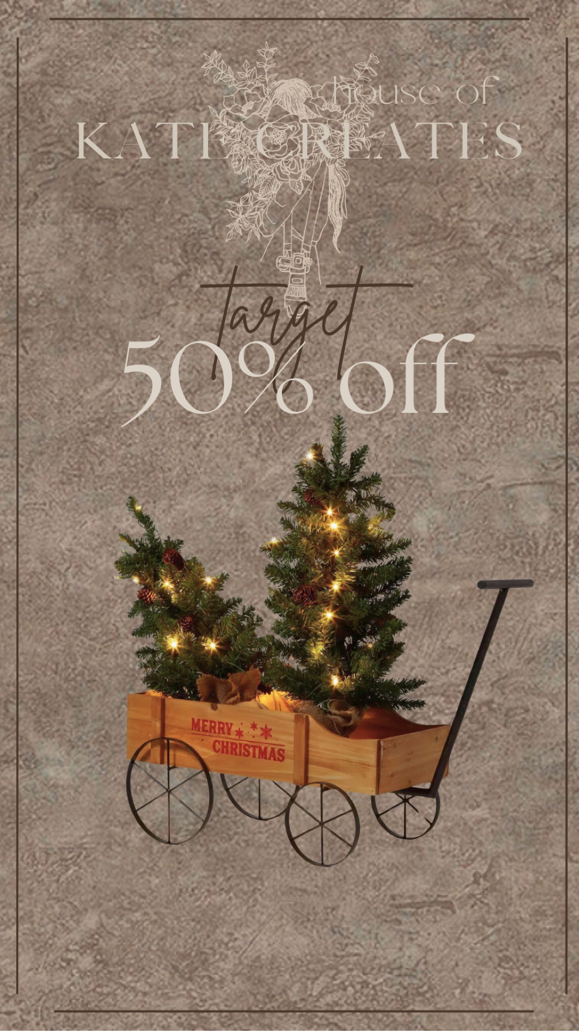 I think these trees in the little wagon would be so cute for the front porch!

#LTKHome #LTKHoliday #LTKSeasonal