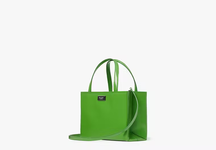 Sam Icon Leather Small Tote | Kate Spade (US)