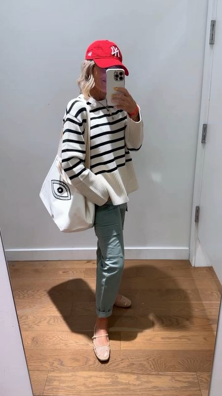 Spring style
Spring outfit
Stripe sweater- I sized down to xxs
Pants- elastic waist, cargo style, sized down to xxs
On sale
Rhinestone flats
Personalized bag- Chelsea Bag- designs your own and save with code COVET20

#LTKstyletip #LTKxTarget #LTKsalealert