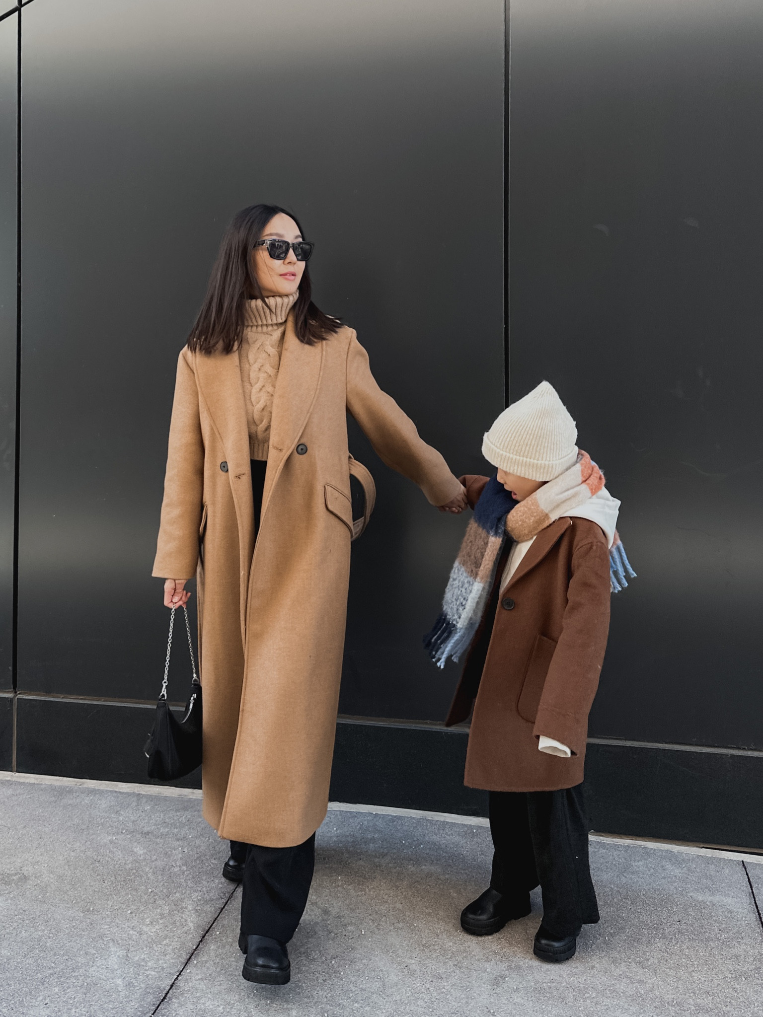 With my mini me 🤎

#LTKfamily #LTKkids #LTKstyletip