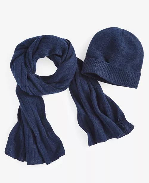 Charter Club Ribbed 100% Cashmere Scarf, Created for Macy's - Macy's | Macy's