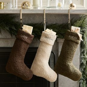 Boucle Stocking | West Elm (US)