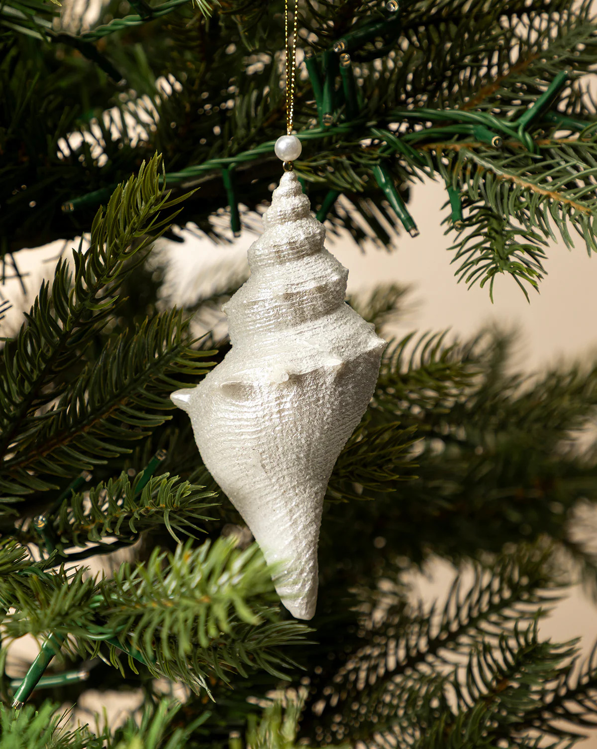 Ivory Shell Ornament | McGee & Co. (US)