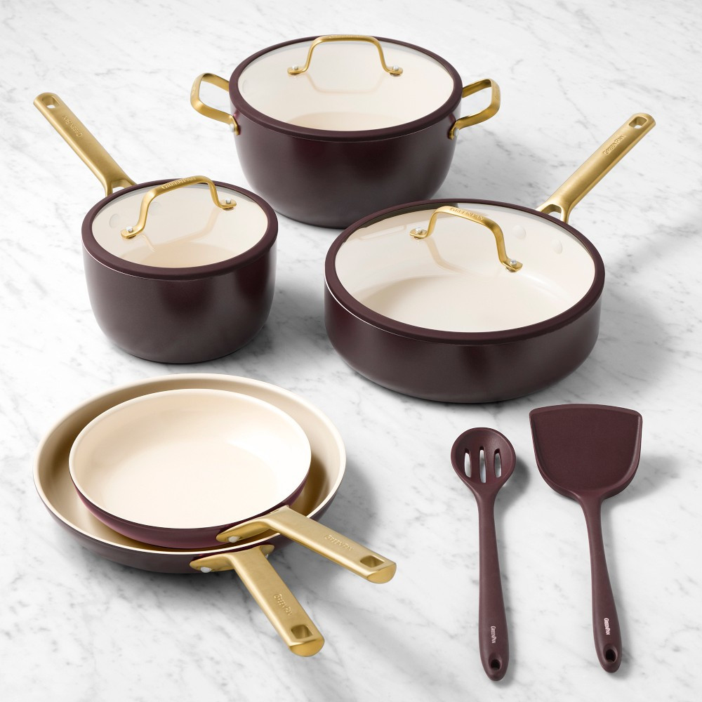 GreenPan™ Reserve Pro Ceramic Nonstick 10-Piece Cookware Set | Williams-Sonoma