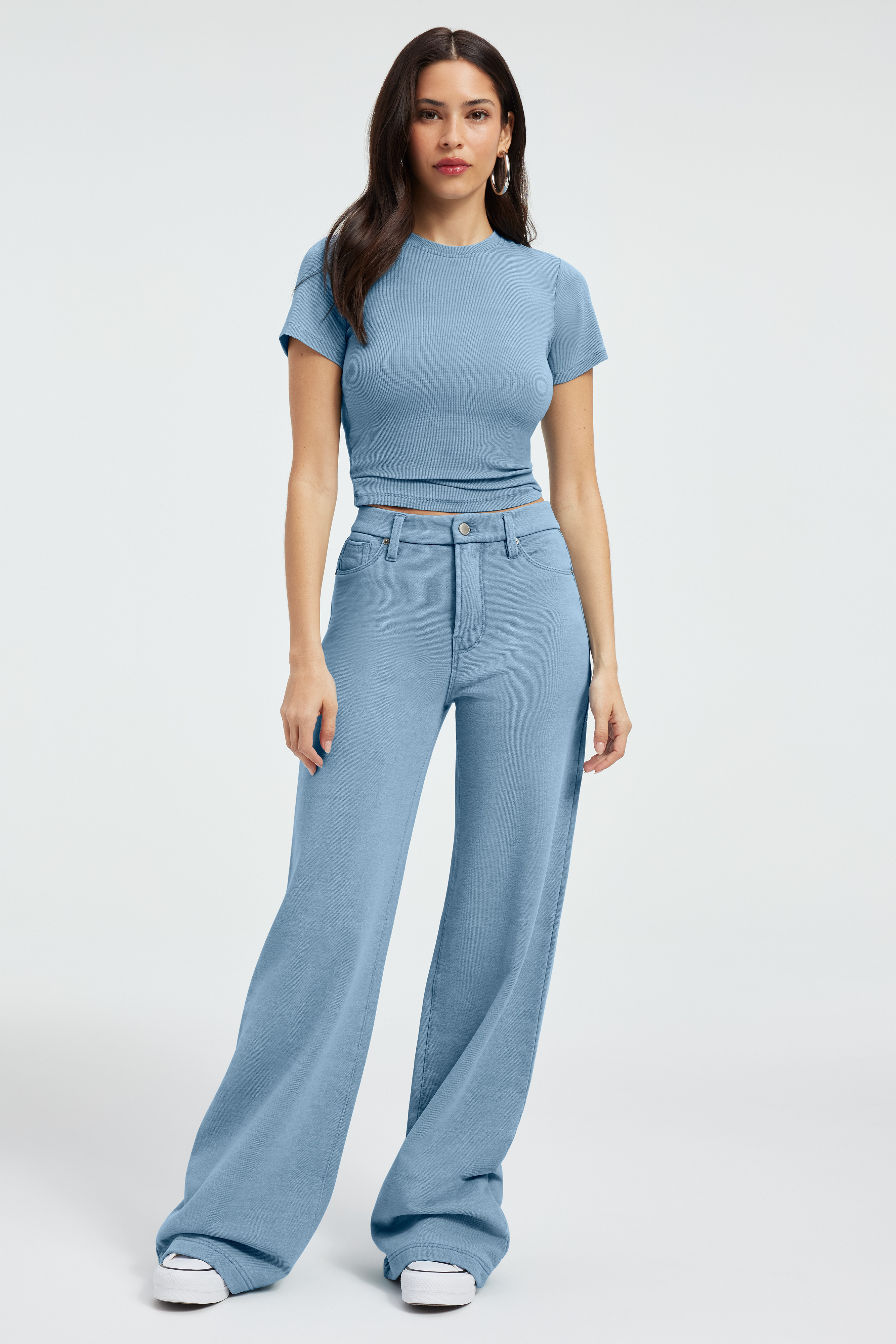 JEANIUS GOOD SKATE SWEATPANTS | INDIGO376 - GOOD AMERICAN | Good American