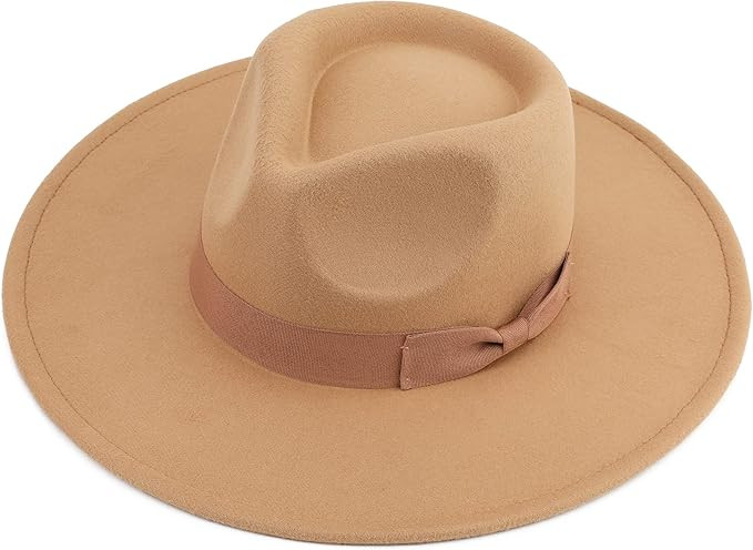 Pro Celia Big Wide Brim Women Fedora Hat | Amazon (US)