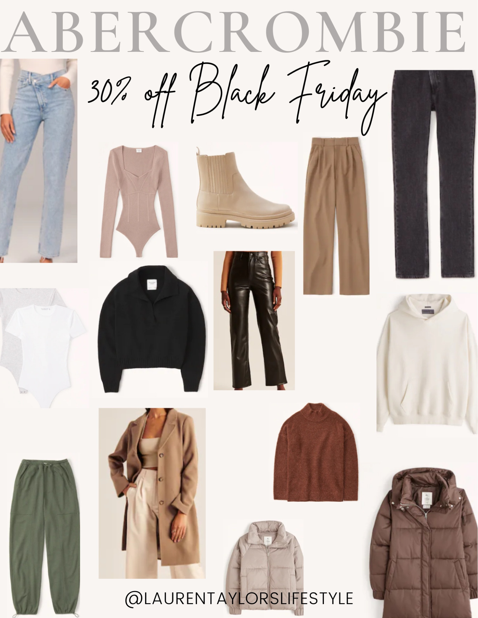 Black Friday / cyber Monday clothing deals : 30% off at Abercrombie! 

#LTKCyberweek #LTKHoliday #LTKsalealert