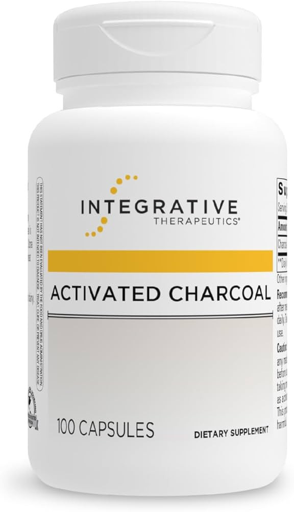 Integrative Therapeutics Activated Charcoal - Digestive & Gut Health Supplement* - Gastrointestin... | Amazon (US)
