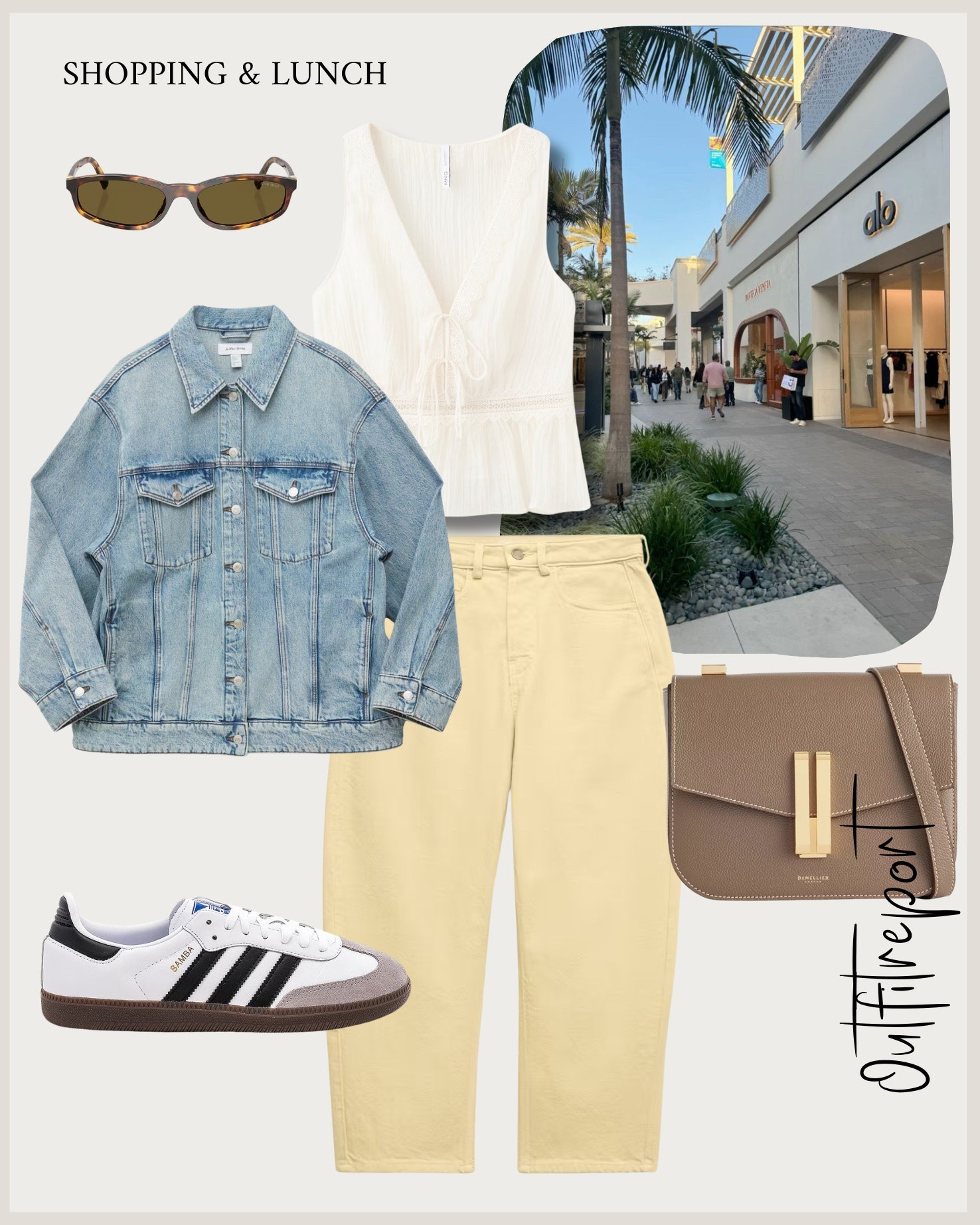 Butter yellow jeans denim jacket white top adidas sneakers trainers 

#LTKspring #LTKstyletip #LTKsummer