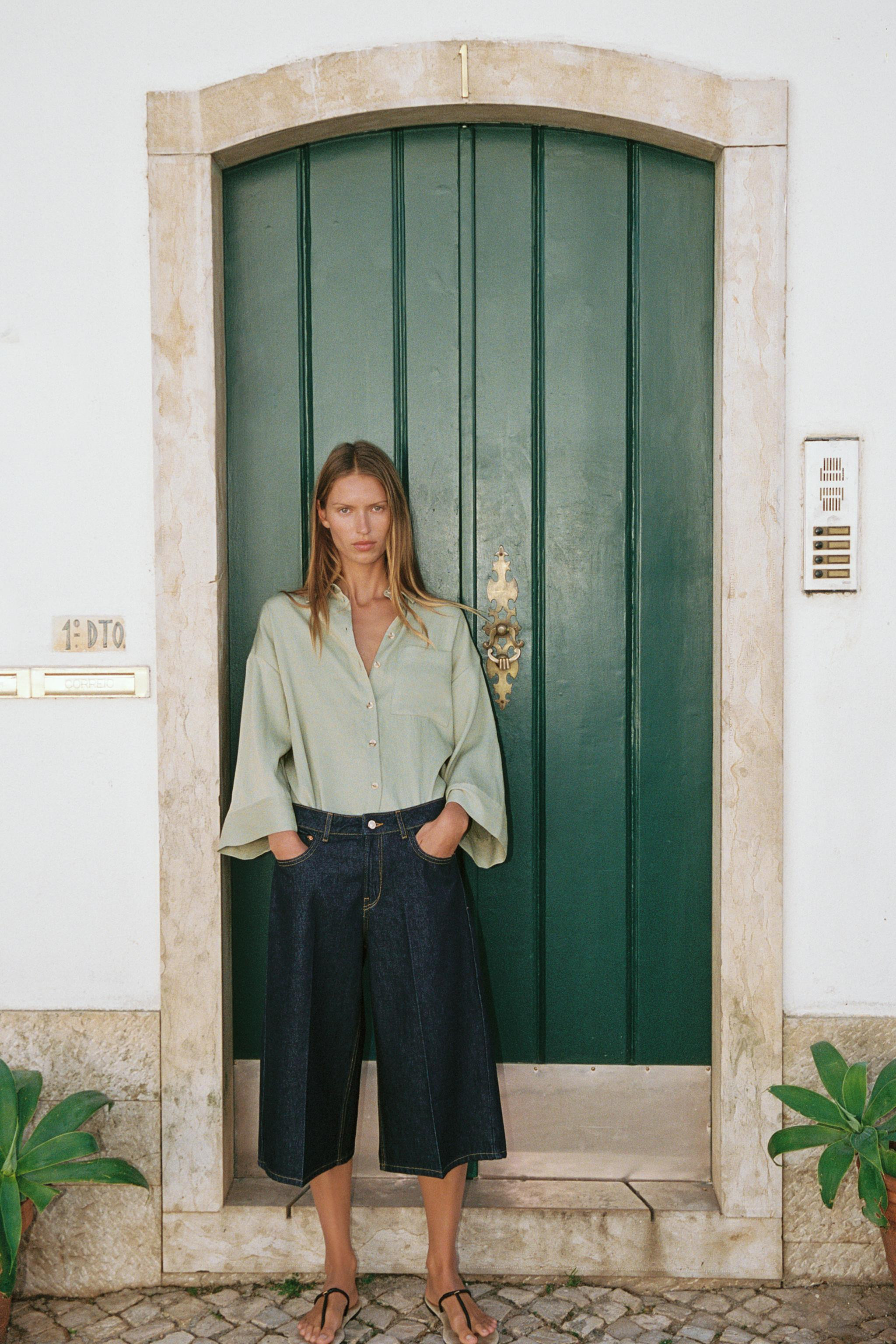 OVERSIZED WIDE SLEEVE SHIRT | Zara US