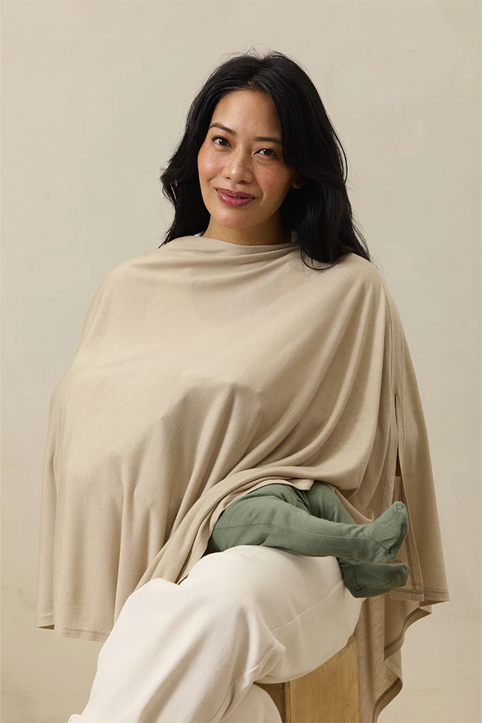 Taupe Nursing Cover | Solly Baby