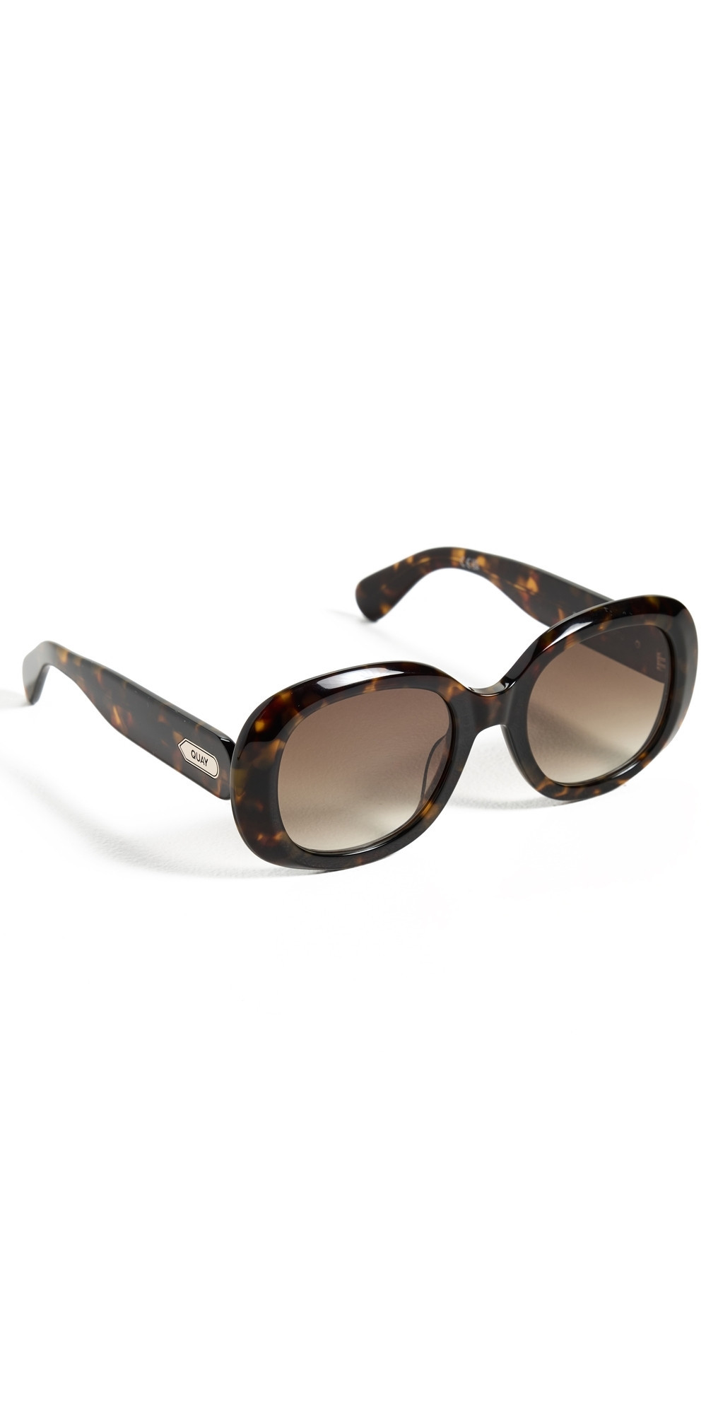 Quay Impromptu Sunglasses Neutral Tort/Brown One Size | Shopbop