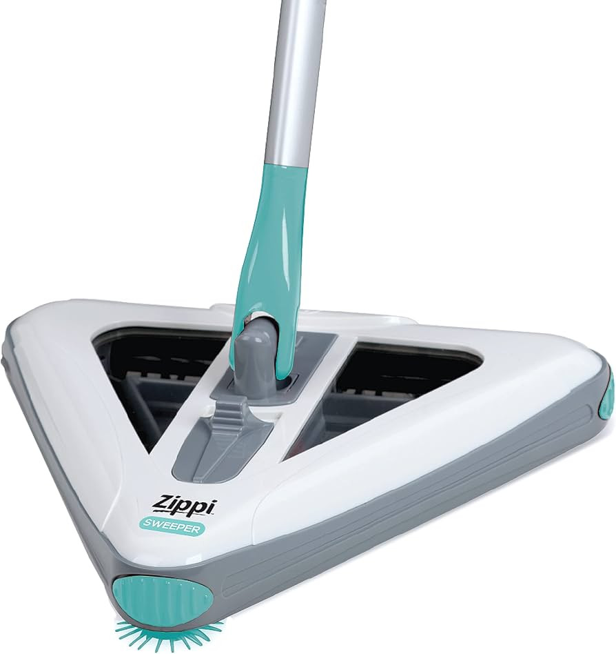 Zippi Sweeper Standard - 2025 New and Improved Lightweight Sweeper, Perfect for Short Carpet Hard... | Amazon (US)
