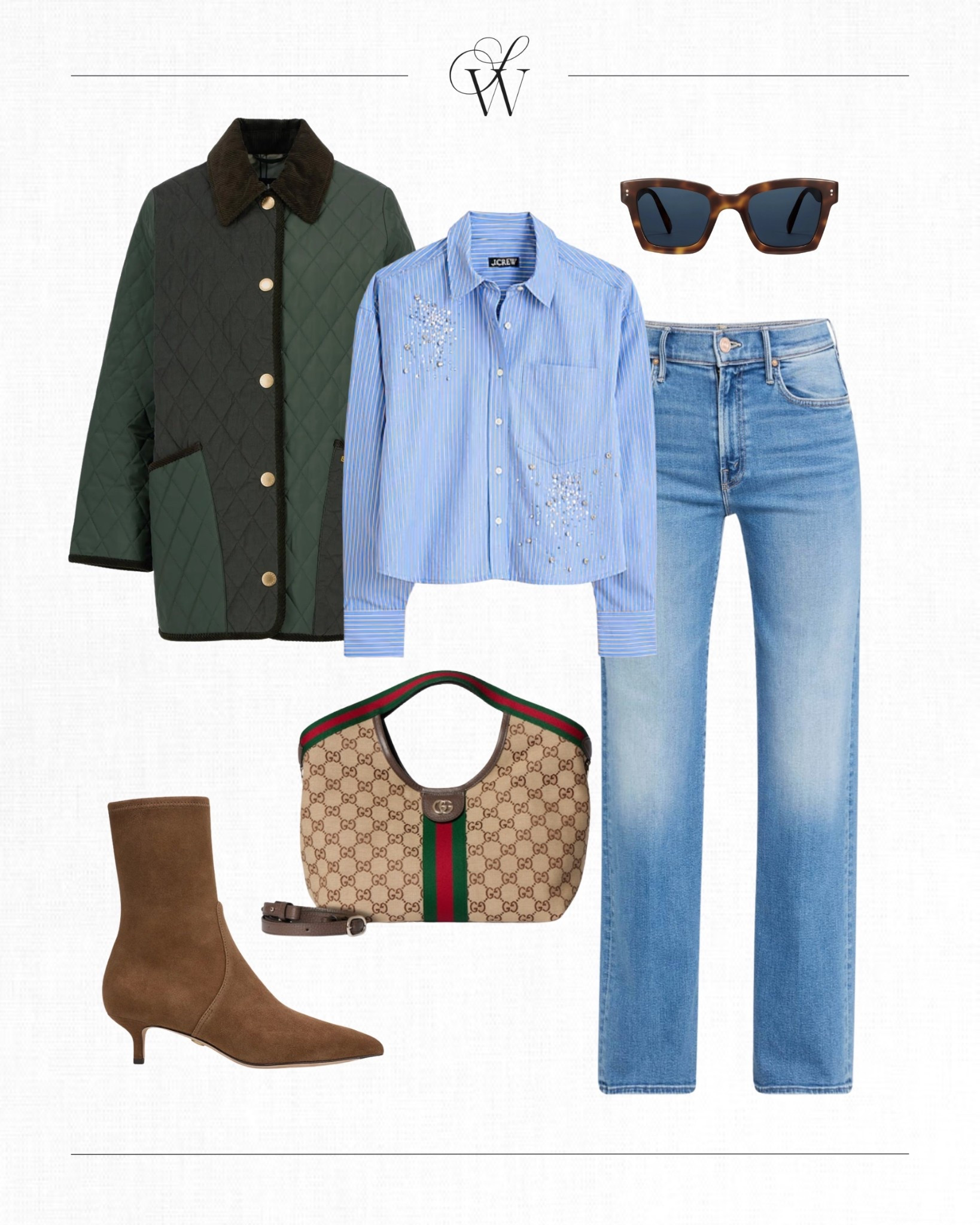 Holiday shopping at the market outfit idea from the Ultimate Winter Capsule Wardrobe! 

 #LTKHoliday #LTKSeasonal #LTKOver40