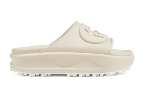 Gucci Women's slide with Interlocking G | Gucci (US)