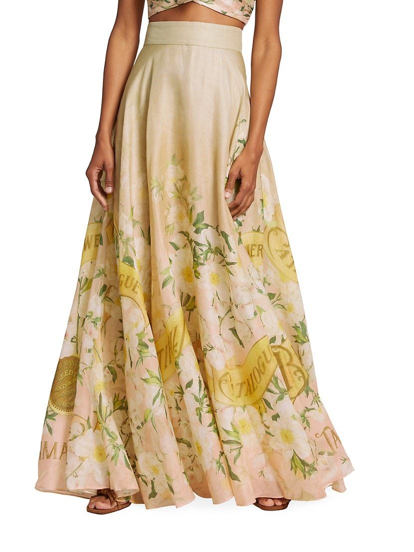 Coaster Floral Maxi Skirt | Saks Fifth Avenue